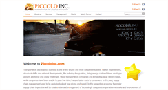 Desktop Screenshot of piccoloinc.com