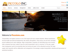 Tablet Screenshot of piccoloinc.com